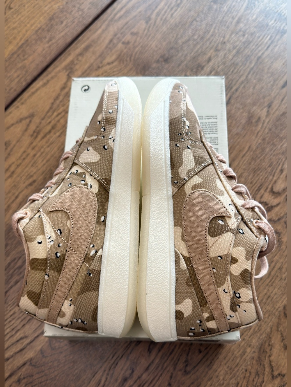 Nike BK 1 SE Hemp Sail Desert Camo Brown Sneakers IM1360-200 Men’s 7.5/Women’s 9